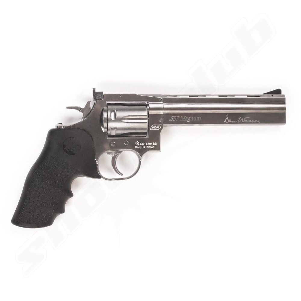 ASG Dan Wesson 715 6 Zoll Airsoft CO2 Revolver 6mm BB Steel Grey Bild 2