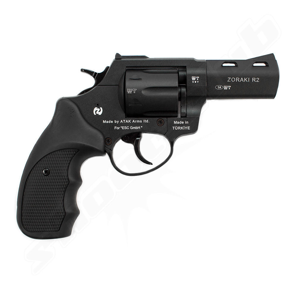 Zoraki R2 Schreckschussrevolver 3 Zoll 9mm R.K. - schwarz Bild 2