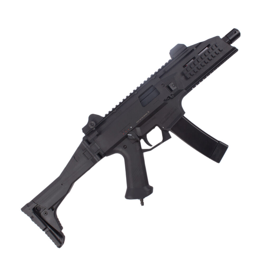 ASG CZ Scorpion EVO 3 A1 HPA Airsoft Maschinenpistole 6mm BB Schwarz Bild 2