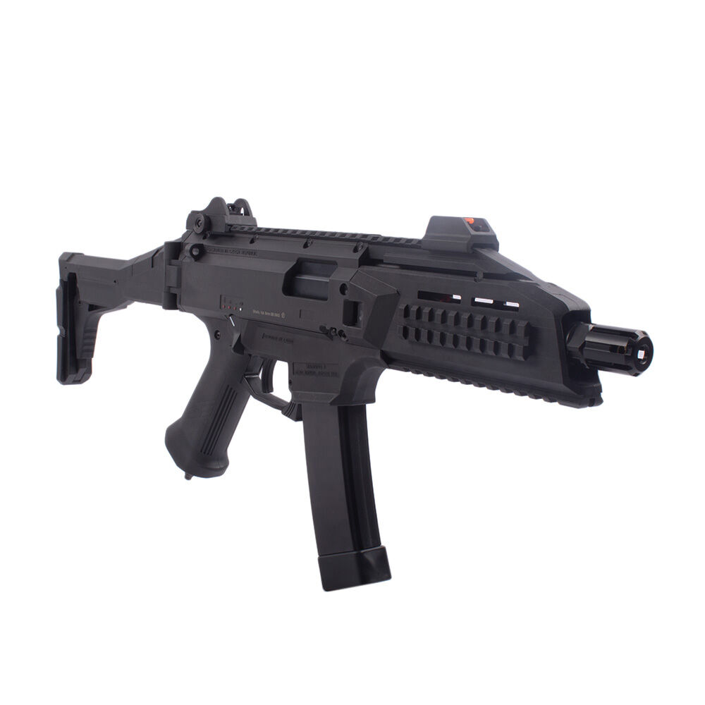 ASG CZ Scorpion EVO 3 A1 HPA Airsoft Maschinenpistole 6mm BB Schwarz Bild 5