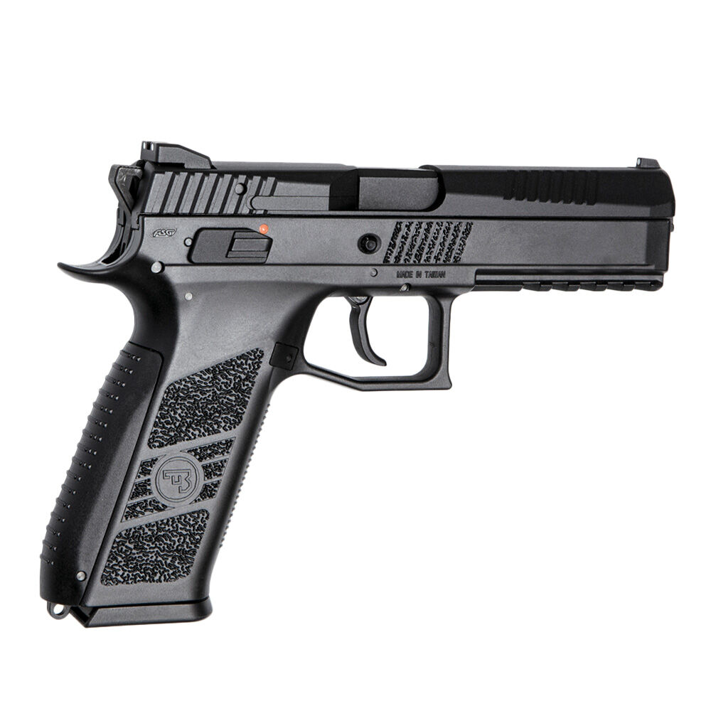ASG CZ P-09 CO2 GBB Pistole 6 mm ab18 inkl. Koffer - Black Bild 2