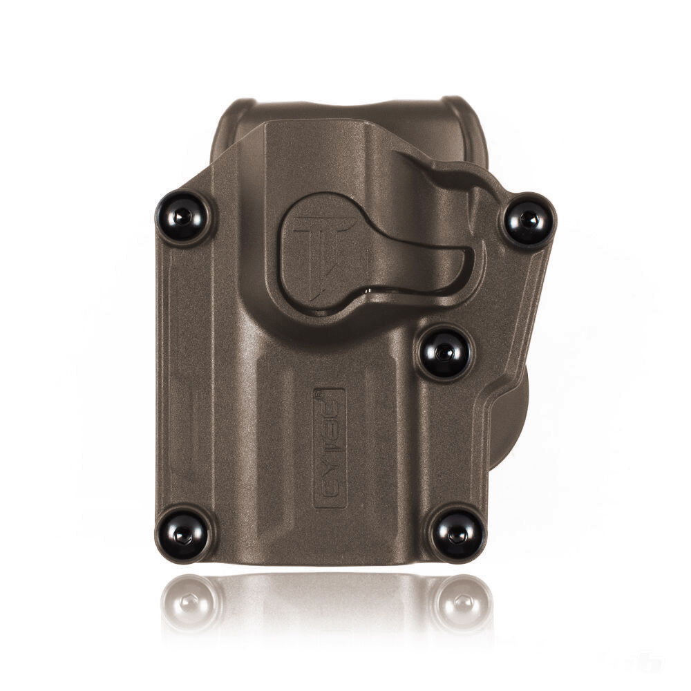 Cytac Mega-Fit Holster Tan fr ber 60 Pistolen - Links Bild 2