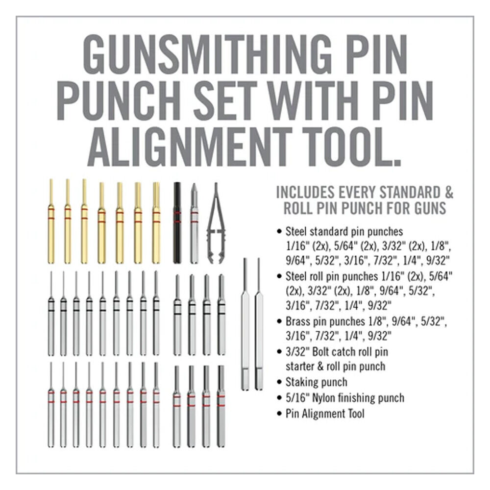 Real Avid Accu-Punch Master Set Gunsmithing Tools 37-teilig Bild 4