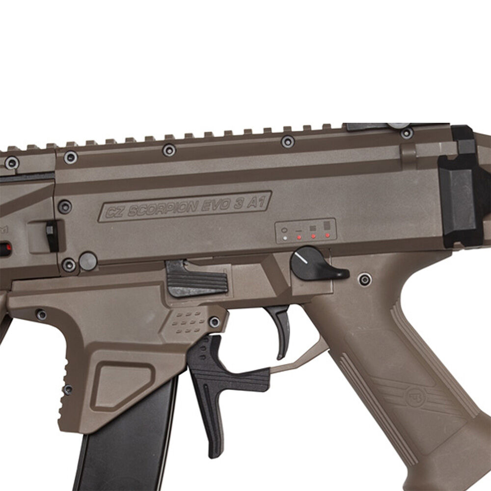 ASG CZ Scorpion EVO 3 A1 ATEK Airsoft S-AEG 6 mm BB FDE Dual Tone Bild 2