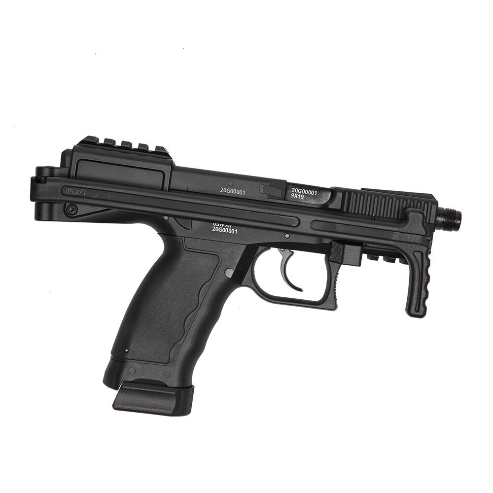 ASG B&T USW A1 Airsoft Co2 Pistole Blow Back 6 mm Klappschaft Bild 3