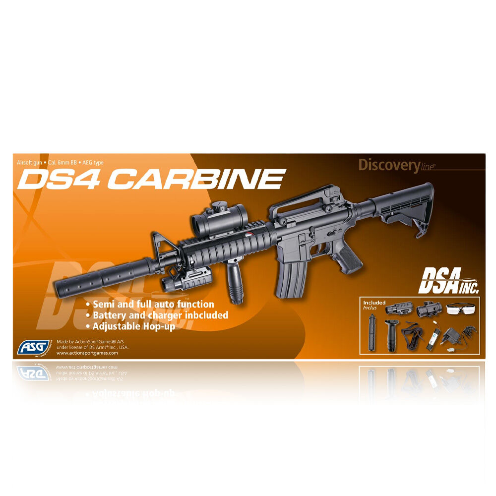 ASG DS4 Carbine Value Pack AEG 6 mm 40 Schuss Bild 3