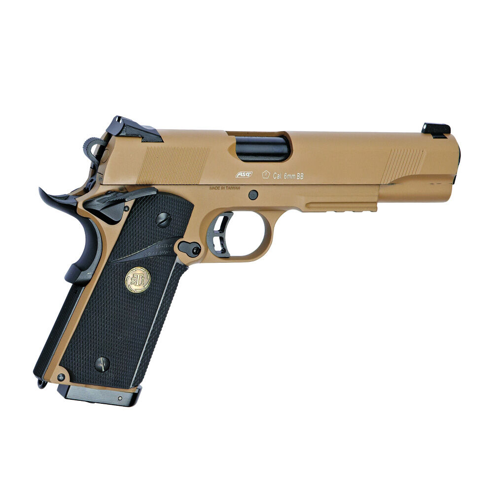 ASG STI TAC Master Airsoftpistole Co2 Vollmetall 6mm BB DESERT Bild 2