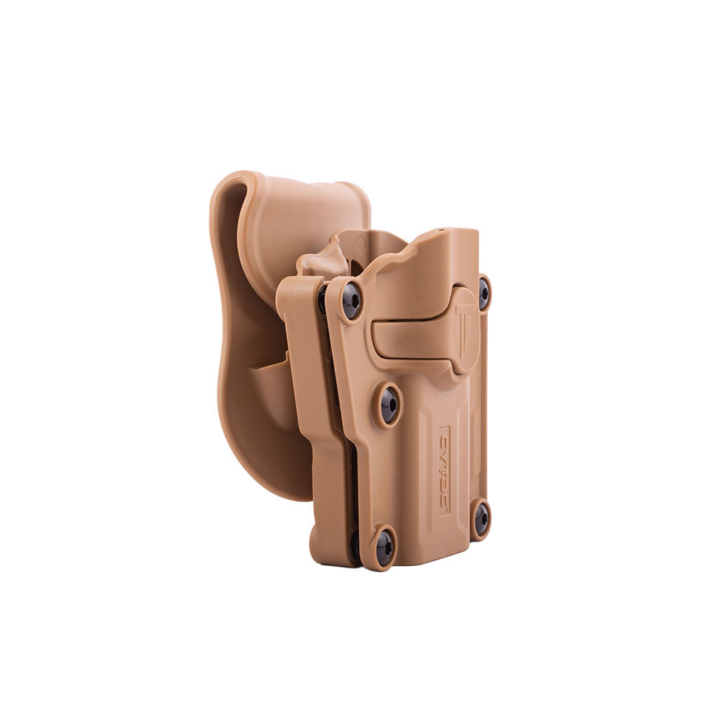 Cytac Mega-Fit Universalholster - Tan mit Paddle Bild 2