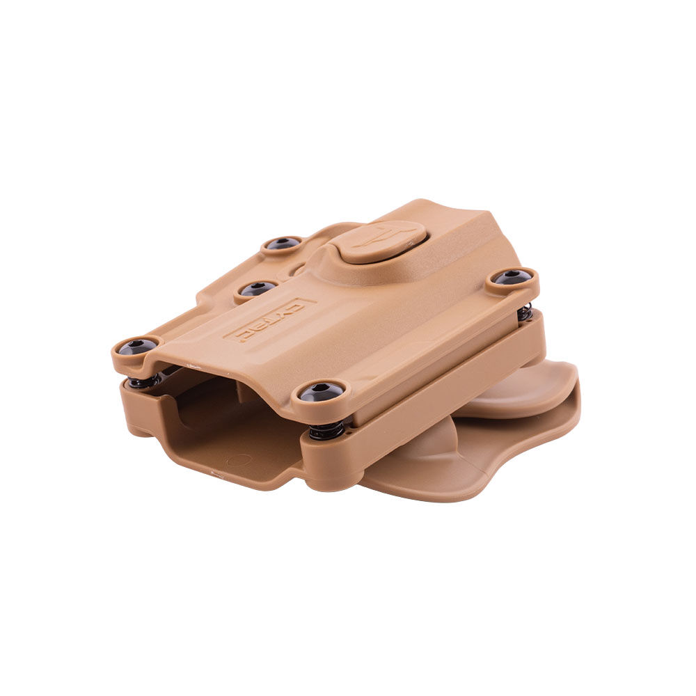 Cytac Mega-Fit Universalholster - Tan mit Paddle Bild 4