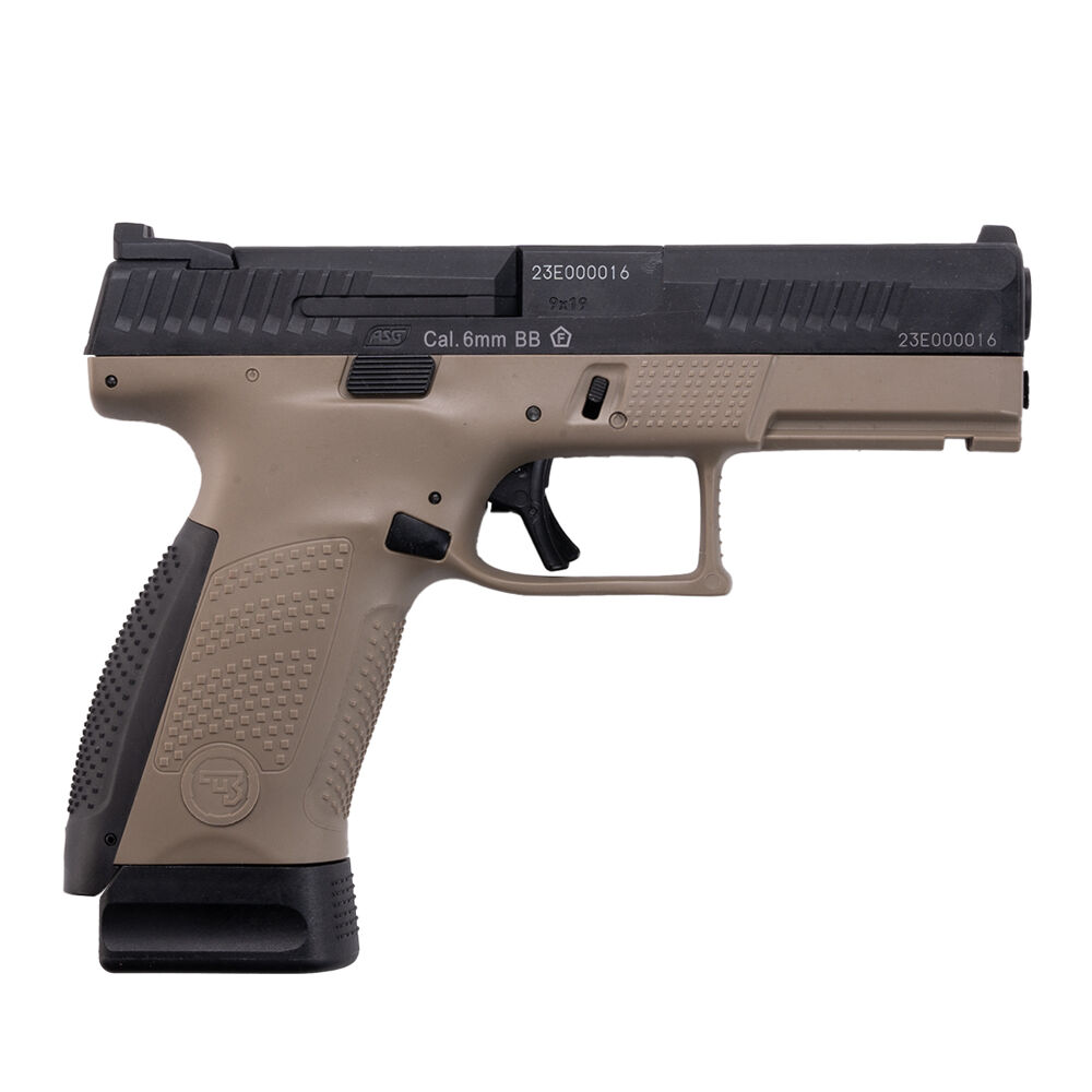 ASG CZ P-10C Co2 Pistole CBB Metalslide 6mm BB Dual Tone Bild 2
