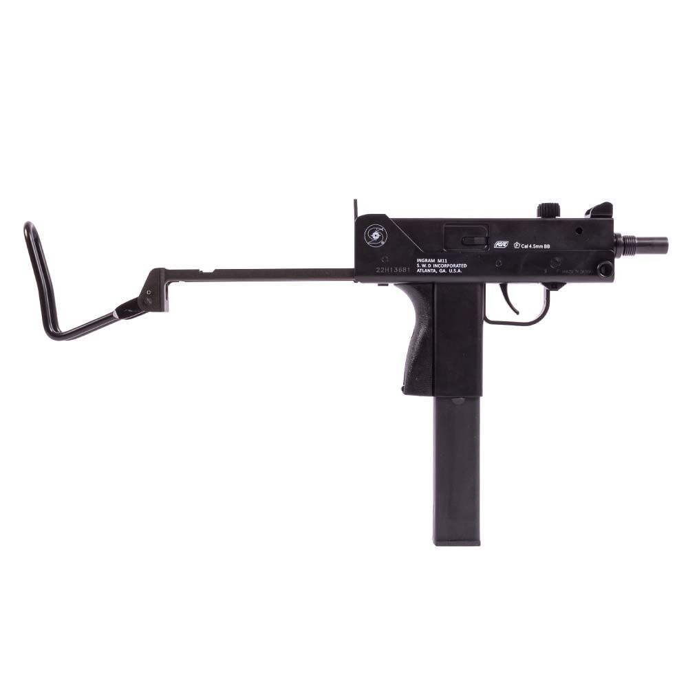 ASG Cobray Ingram M11 CO2 Pistole NBB 4,5mm BB Schwarz Bild 3