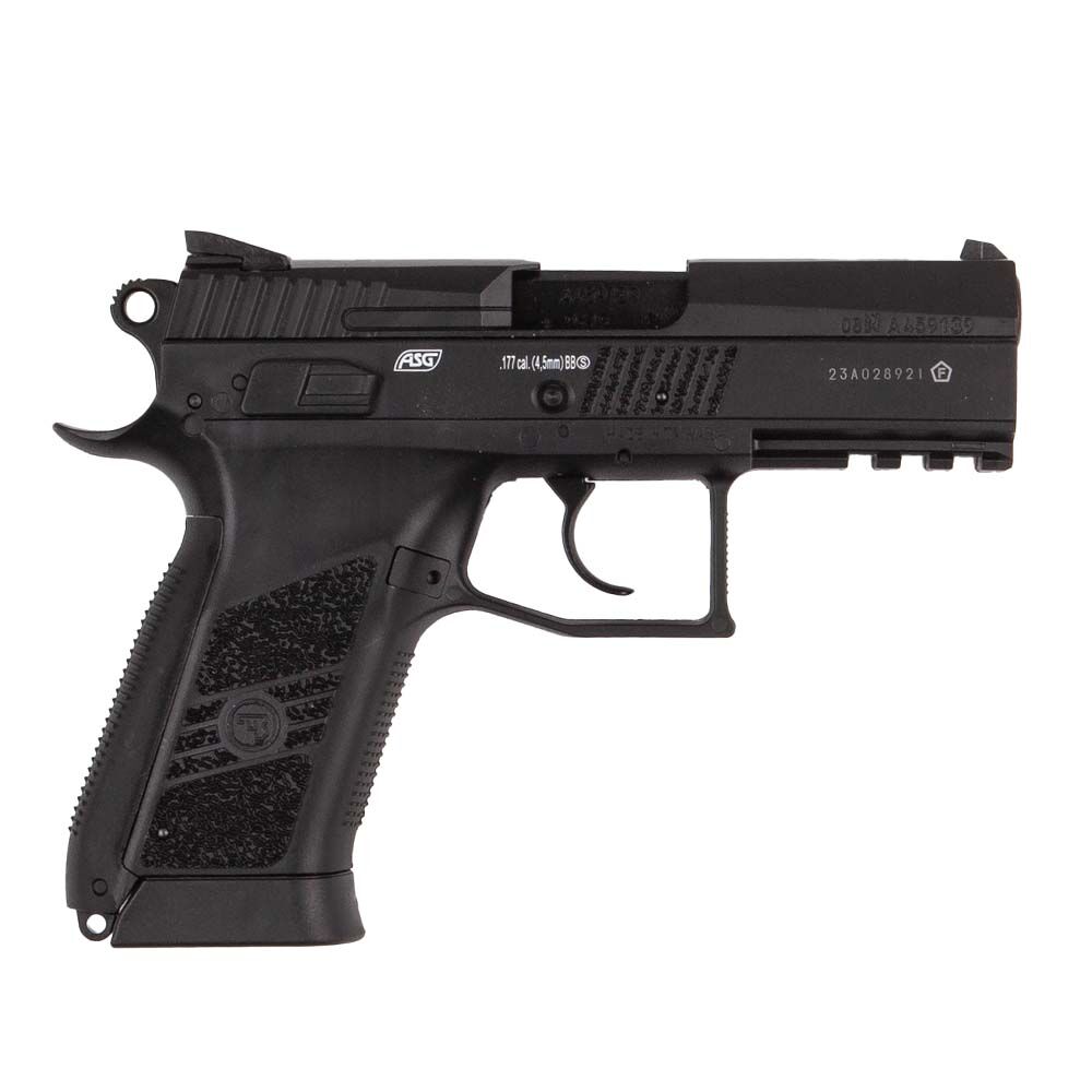 ASG CZ 75 P-07 Duty CO2 Pistole 4,5mm BB Schwarz Bild 2