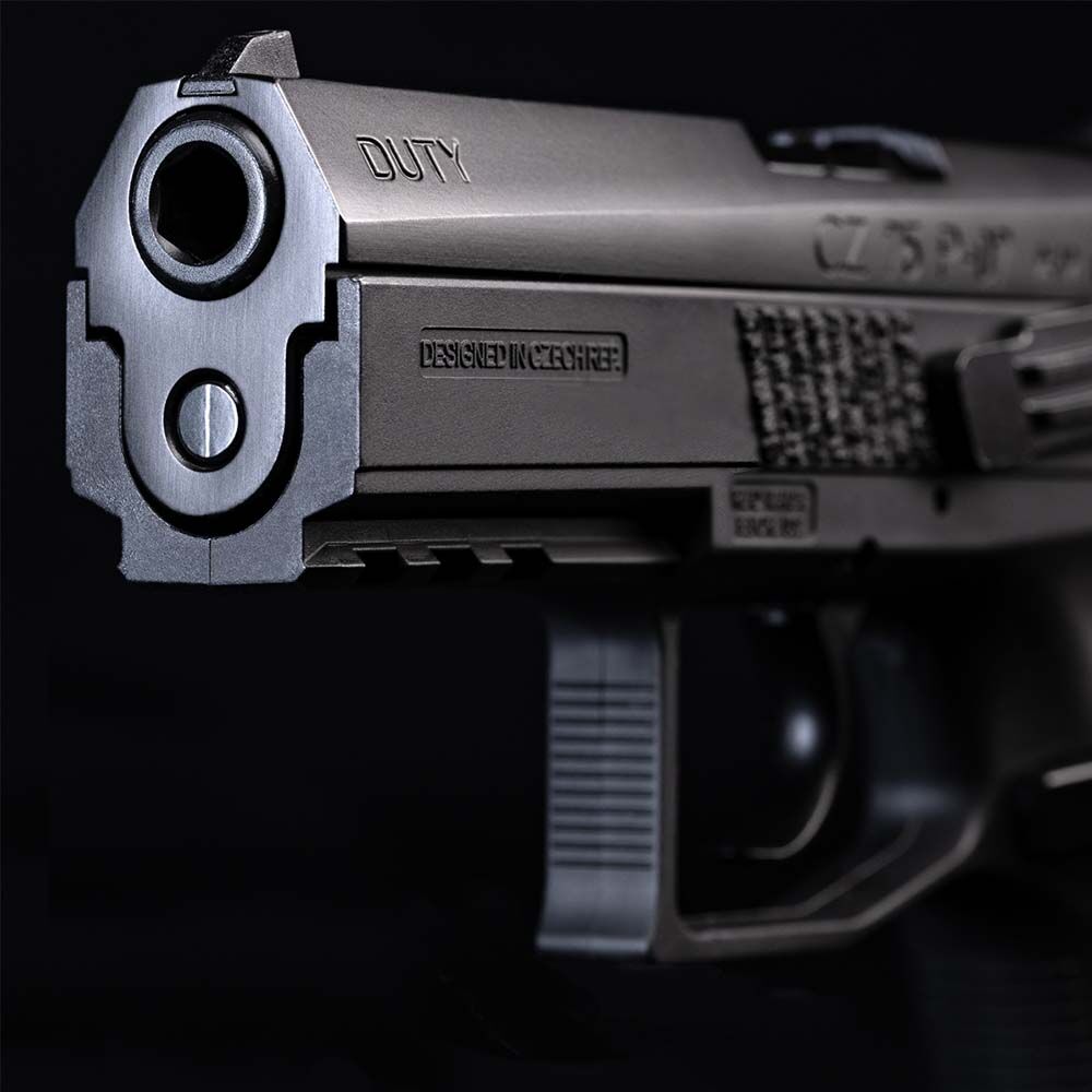 ASG CZ 75 P-07 Duty CO2 Pistole 4,5mm BB Schwarz Bild 4