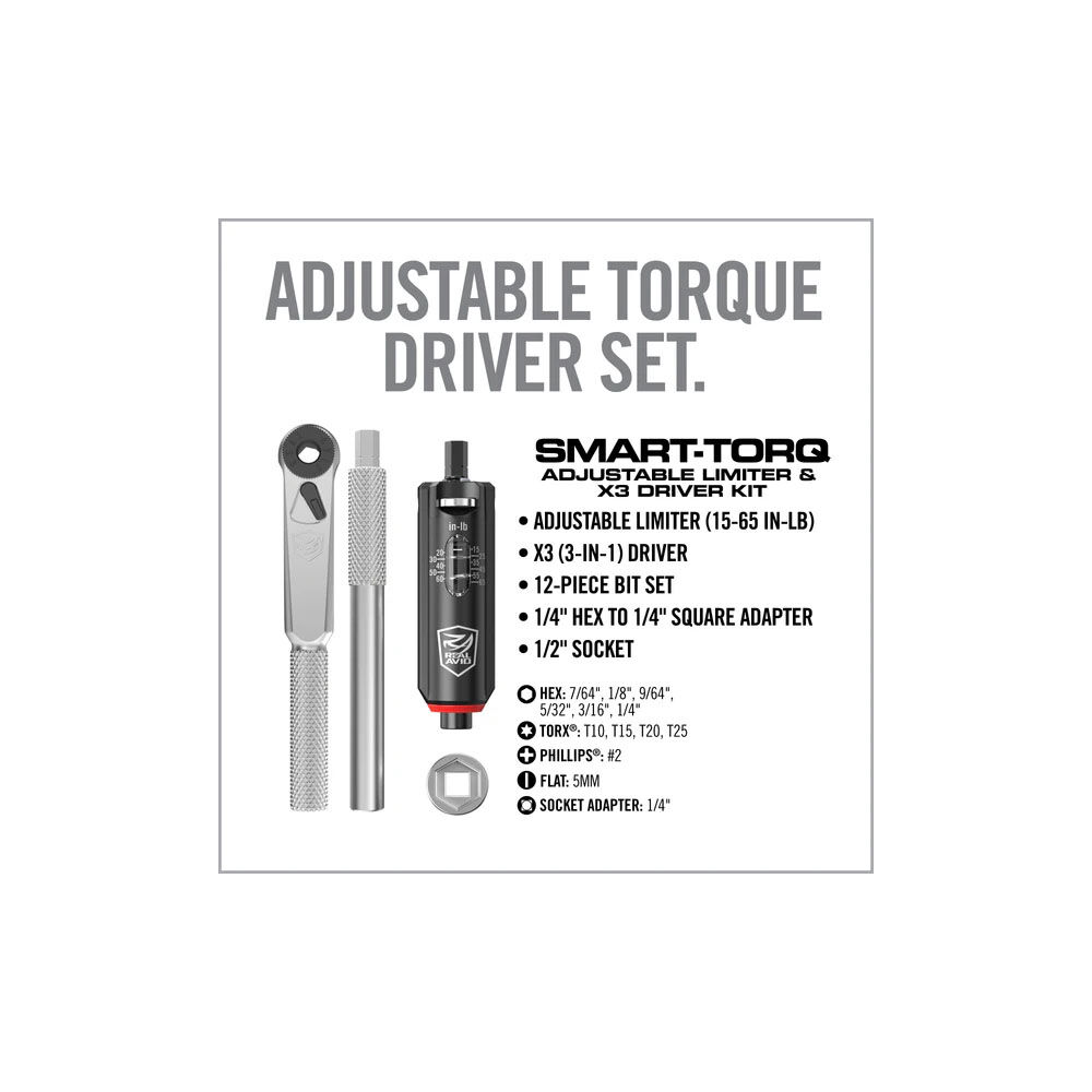 Real Avid Smart-Torq Adjustable Limiter & X3T Driver Kit Bild 3