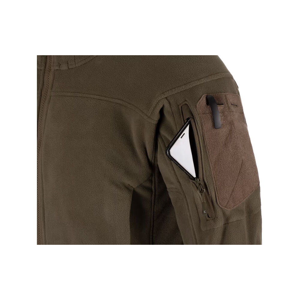 Clawgear Lynx Fleece Jacke Gre XL Olivgrn Bild 4