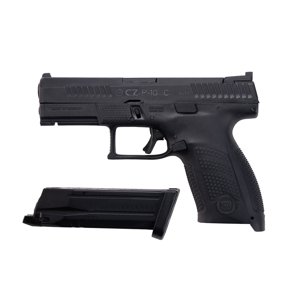ASG CZ P-10C Polymer Version Airsoft Pistole 6mm BB Gas schwarz Bild 3
