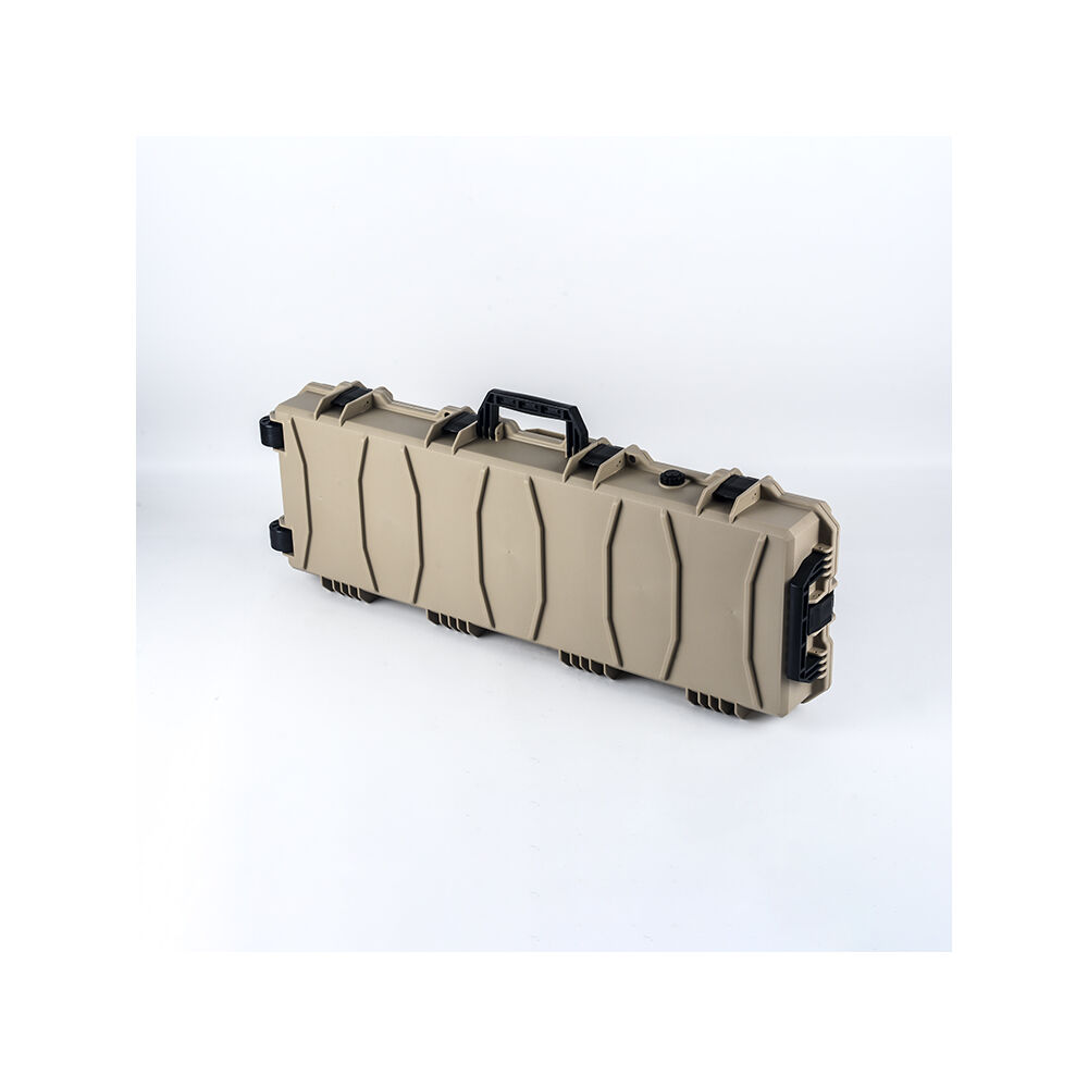 Glary Gewehrkoffer 102x36x14 cm Wasserdicht IP67-Standard Tan Bild 3