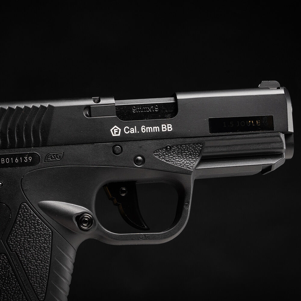 ASG BERSA BP9CC Airsoft Pistole 6mm BB schwarz Bild 4