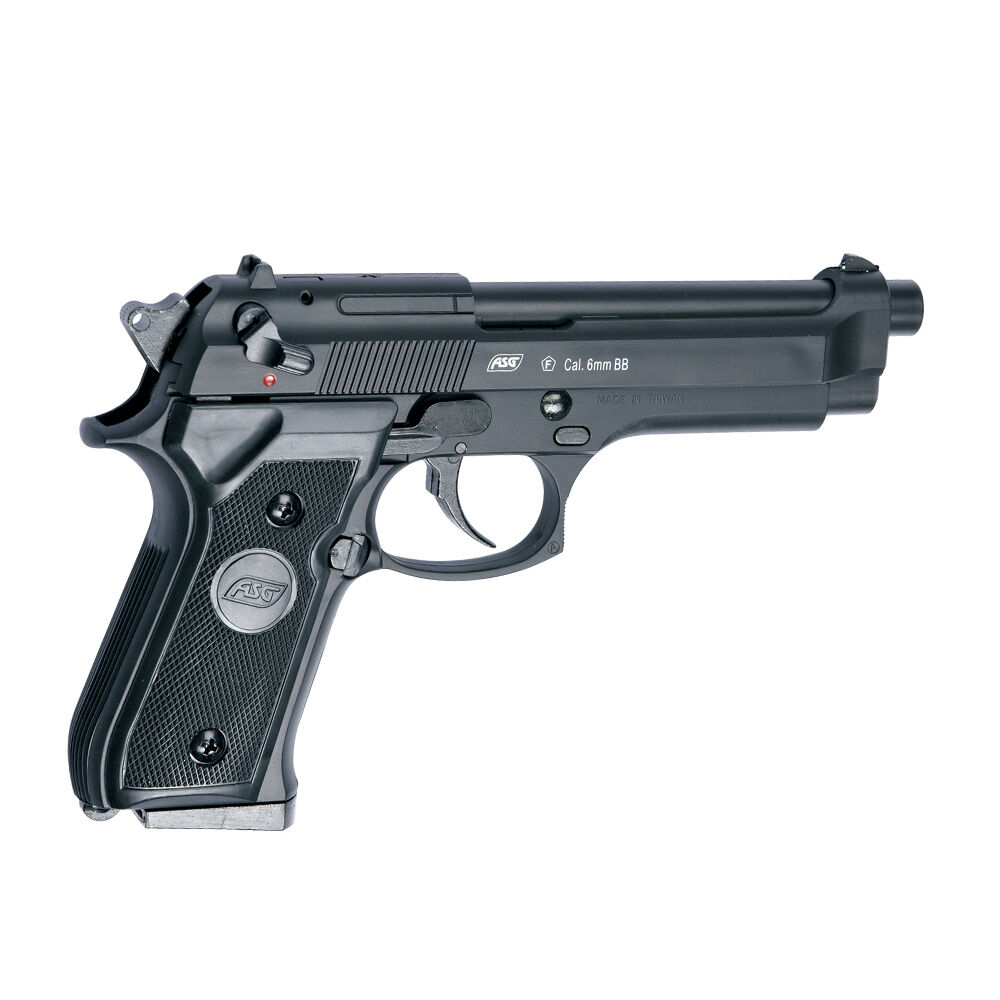 ASG M92F Airsoft Pistole 6mm BB Gas schwarz Bild 2