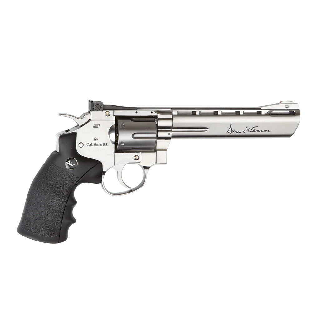 ASG Dan Wesson 6 Airsoft Revolver 6mm BB silber Bild 2
