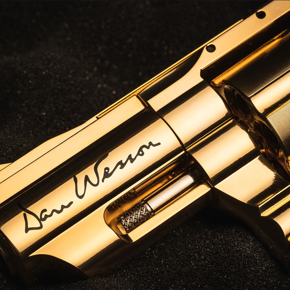 ASG Dan Wesson 2,5 Zoll CO2 Revolver 4,5mm BB Gold Bild 4