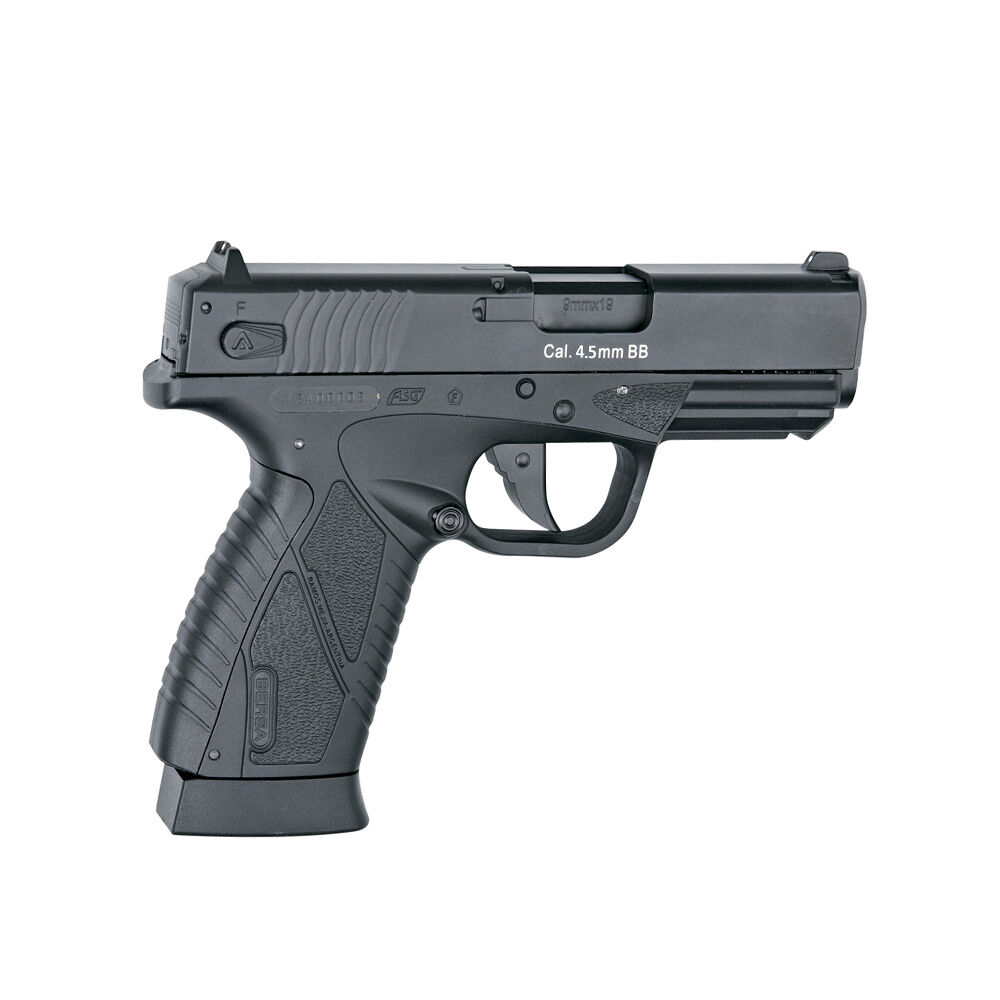 ASG BERSA BP9CC CO2 Pistole 4,5mm Stahl BB schwarz Bild 2
