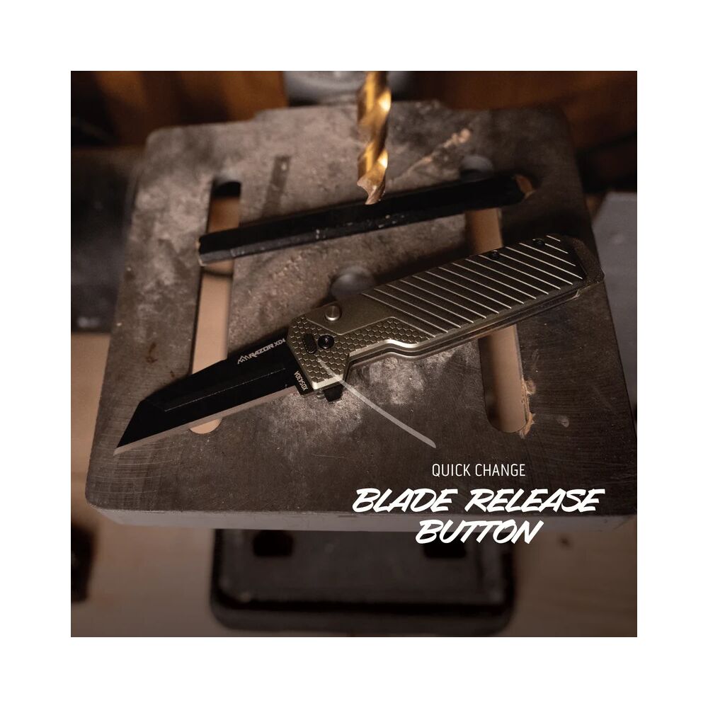 Outdoor Edge RAZOR XD4 Multifunktionsmesser mit Wechselklingen Gr�n eloxiert Bild 2