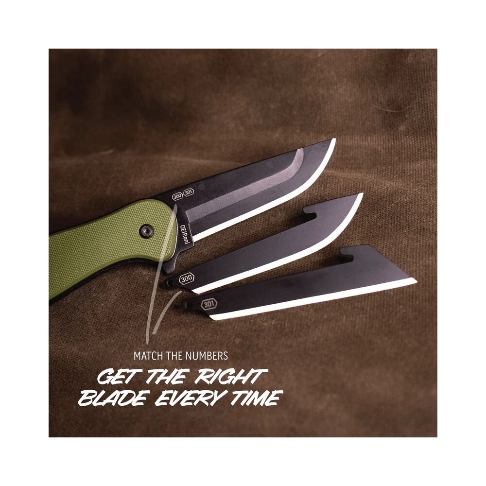 Outdoor Edge RAZOR VX2 Klappmesser mit Wechselklingen Gr�n Bild 5