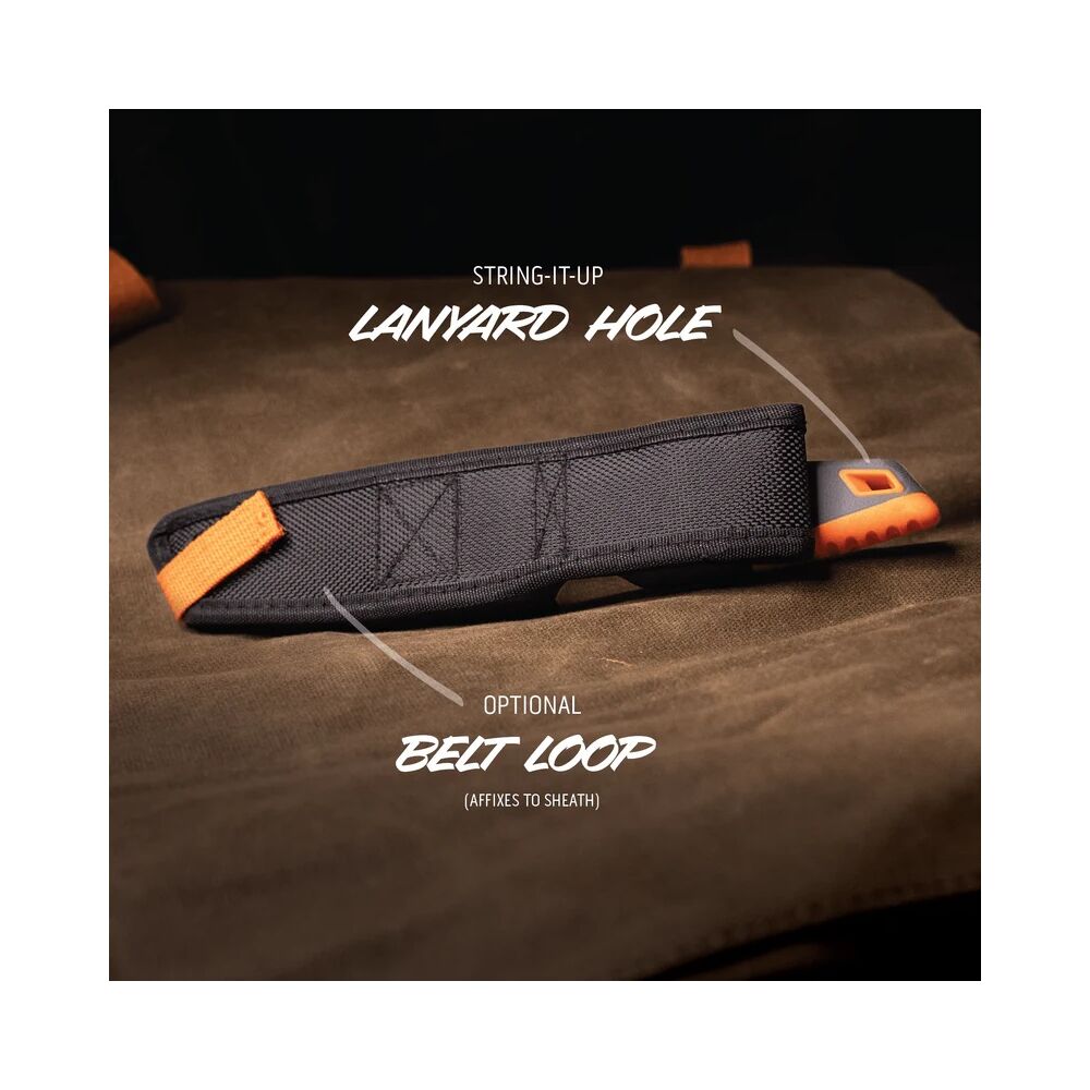 Outdoor Edge VANTEX Drop-Point Messer 3,5 mit Scheide Bild 4