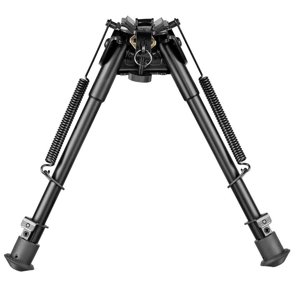 shoXx Zweibein Bipod 23-33cm Aluminium mit Schwenk-Basisl schwarz Bild 2