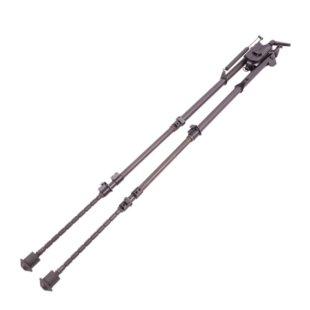 shoXx Zweibein Bipod 33-69cm Carbon Fiber Schwenkbar Podloc Bild 4