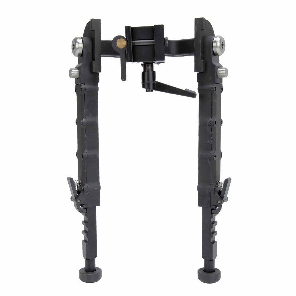 shoXx Zweibein Bipod 19-23,5cm Aluminium neig- & schwenkbar breiter Stand QD Bild 3