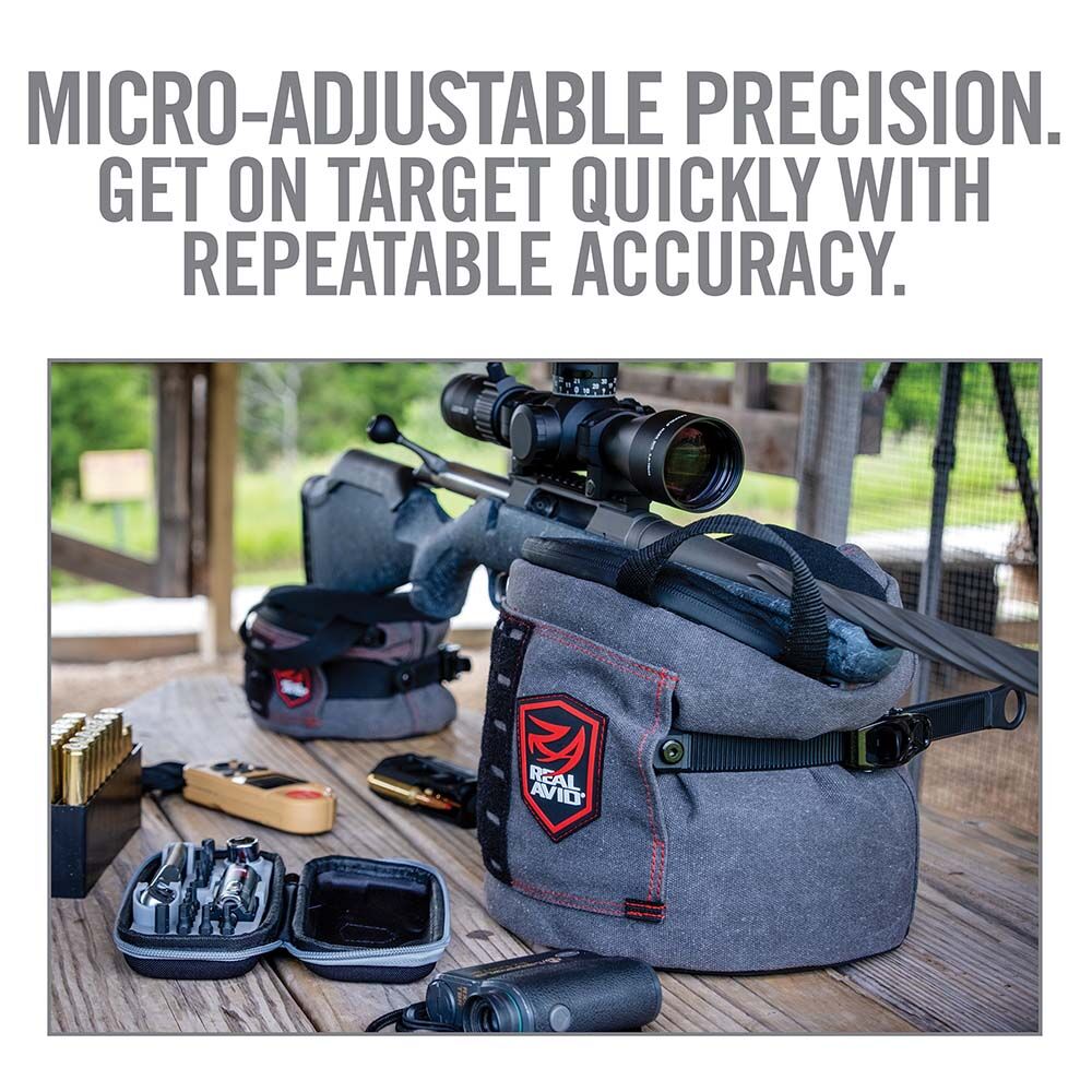 Real Avid Ratchet Rest Front/Rear Rest (Medium) H�henverstellbarer Schie�sack Bild 3