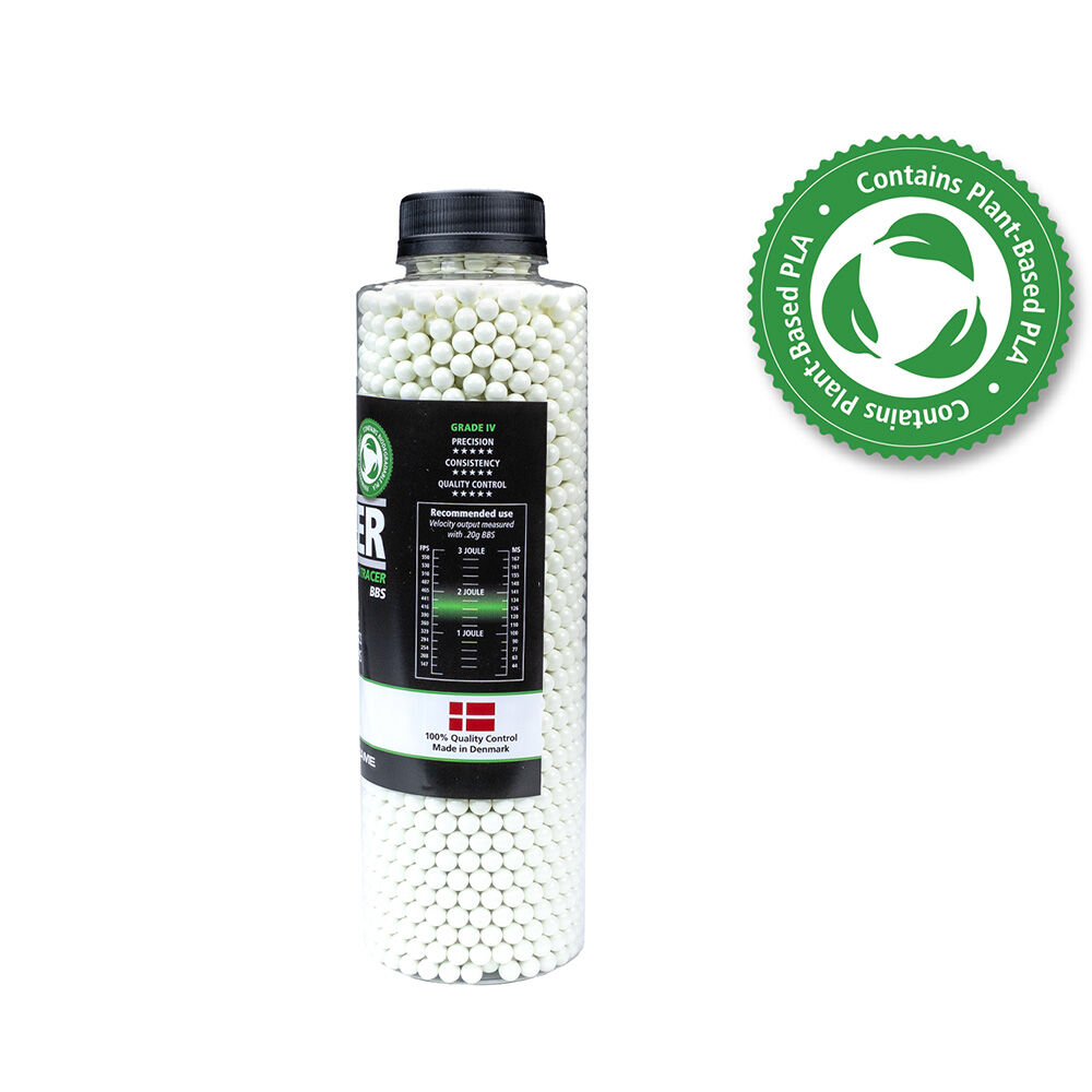 ASG Alpha Blaster Green Tracer Airsoft BB's 0,30g 6mm BB 3300 St�ck BIO Bild 2