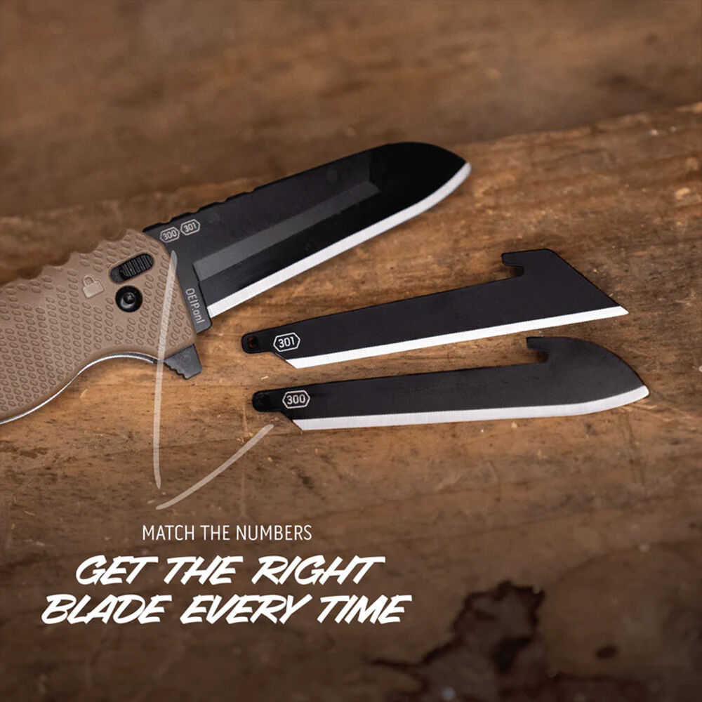 Outdoor Edge RAZOR XD1 Multifunktionsmesser mit Wechselklingen Braun Bild 5