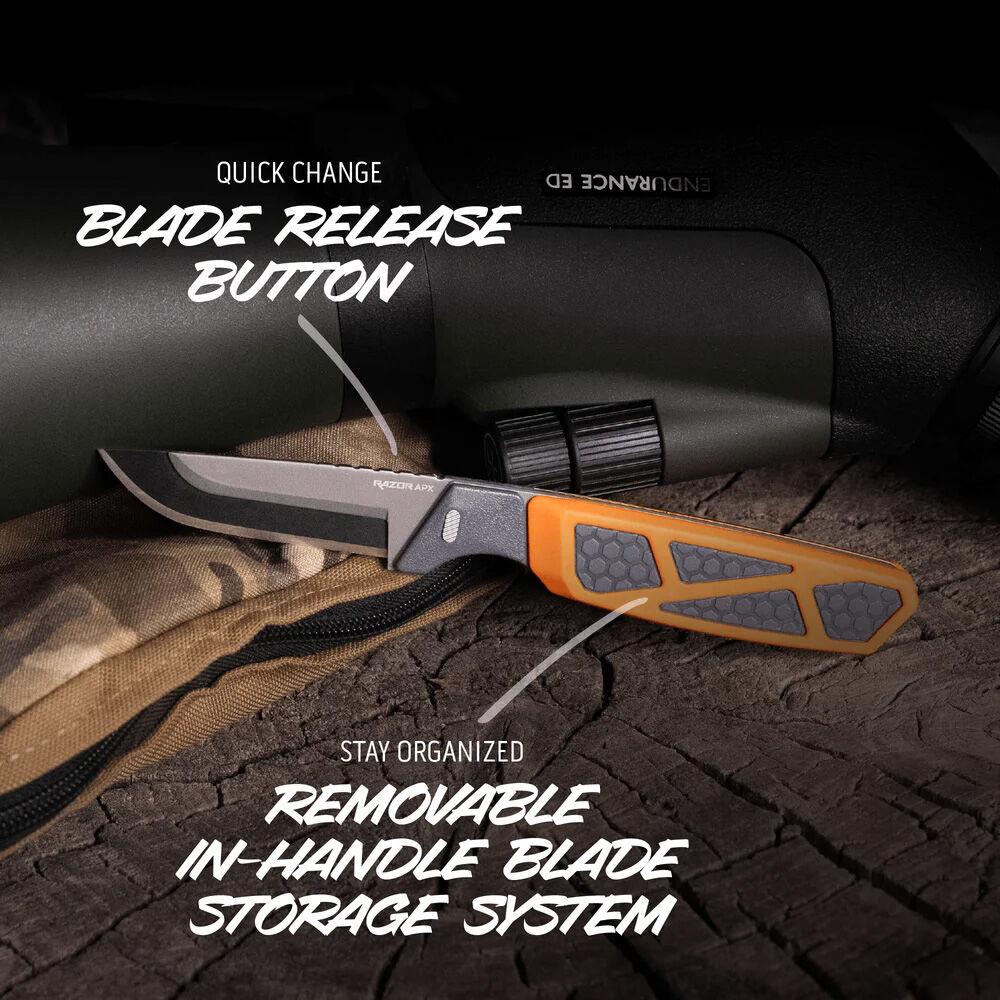 Outdoor Edge Razor APX 3 Ultraleichtes Jagdmesser mit Wechselklingen Bild 2
