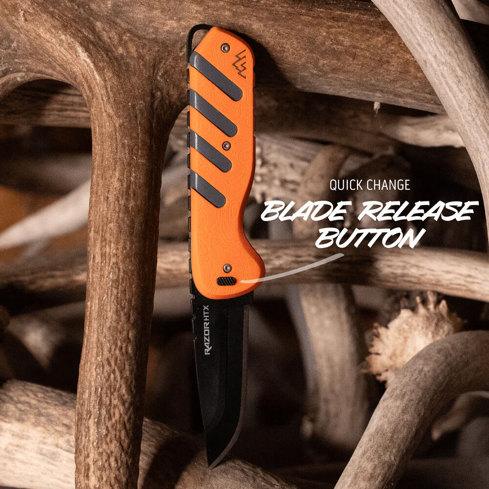 Outdoor Edge Razor HTX 3.0 Feststehendes Jagdmesser mit Wechselklingen Bild 2