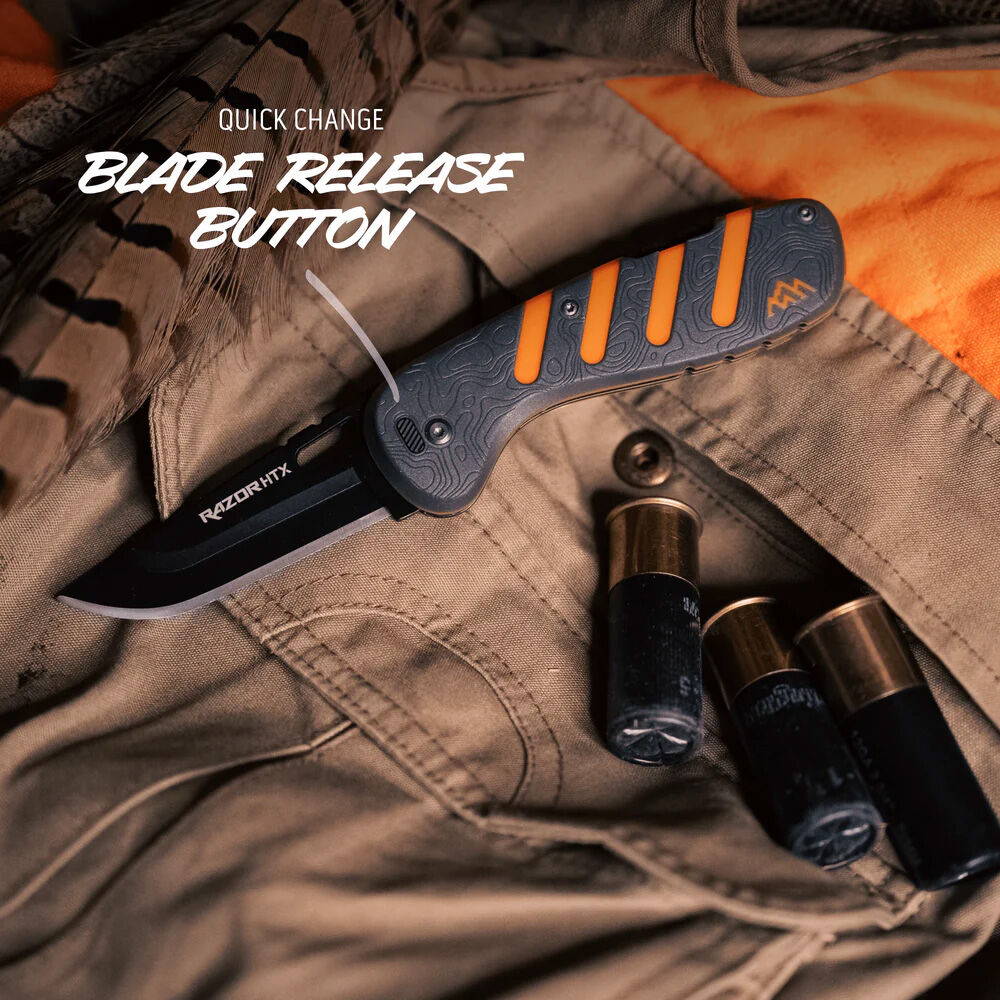 Outdoor Edge Razor HTX 3.0 Klappmesser Wechselklingen Jagdmesser mit S�ge Bild 2