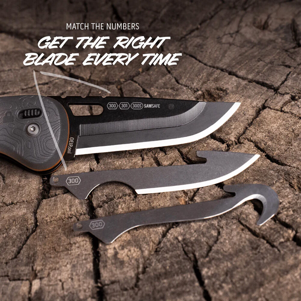 Outdoor Edge Razor HTX 3.0 Klappmesser Wechselklingen Jagdmesser mit S�ge Bild 5