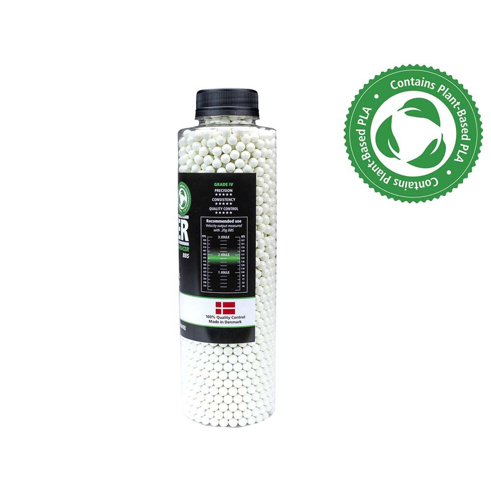 ASG Alpha Blaster BIO Green Tracer Airsoft BB's 0,32g 6mm BB 3300 St�ck Bild 2