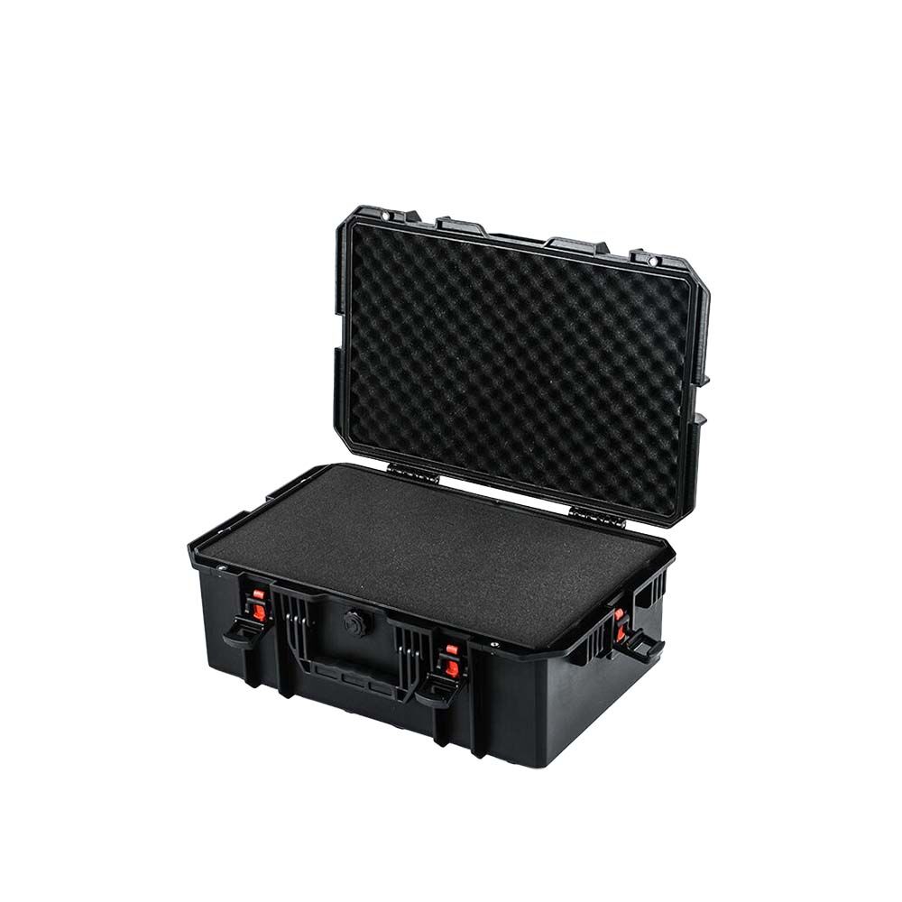 GLARY Waterproof Hard Case Hartschalenkoffer 55 x 35 x 22 cm Schwarz mit roten Sicherheitsverschl�ssen Bild 4