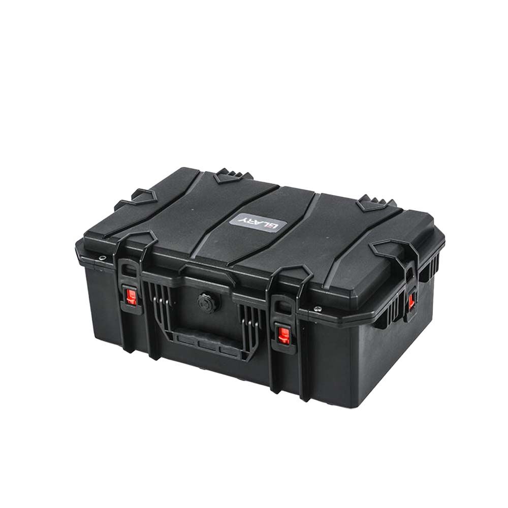 GLARY Waterproof Hard Case Hartschalenkoffer 55 x 35 x 22 cm Schwarz mit roten Sicherheitsverschl�ssen Bild 5