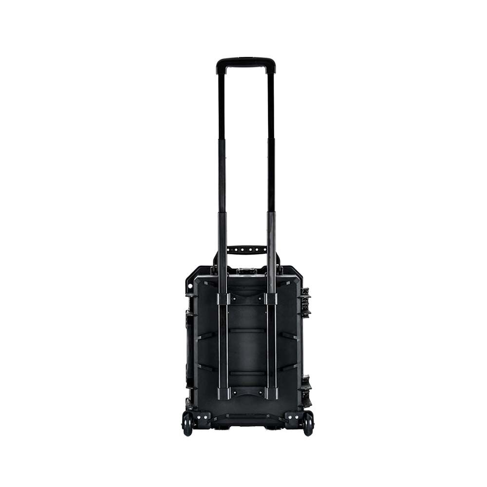 GLARY Waterproof Hard Case Hartschalenkoffer mit Trolley-Funktion 46x35x20,6 cm Schwarz Bild 2