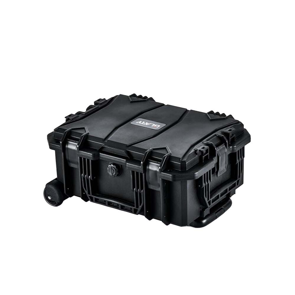 GLARY Waterproof Hard Case Hartschalenkoffer mit Trolley-Funktion 46x35x20,6 cm Schwarz Bild 5