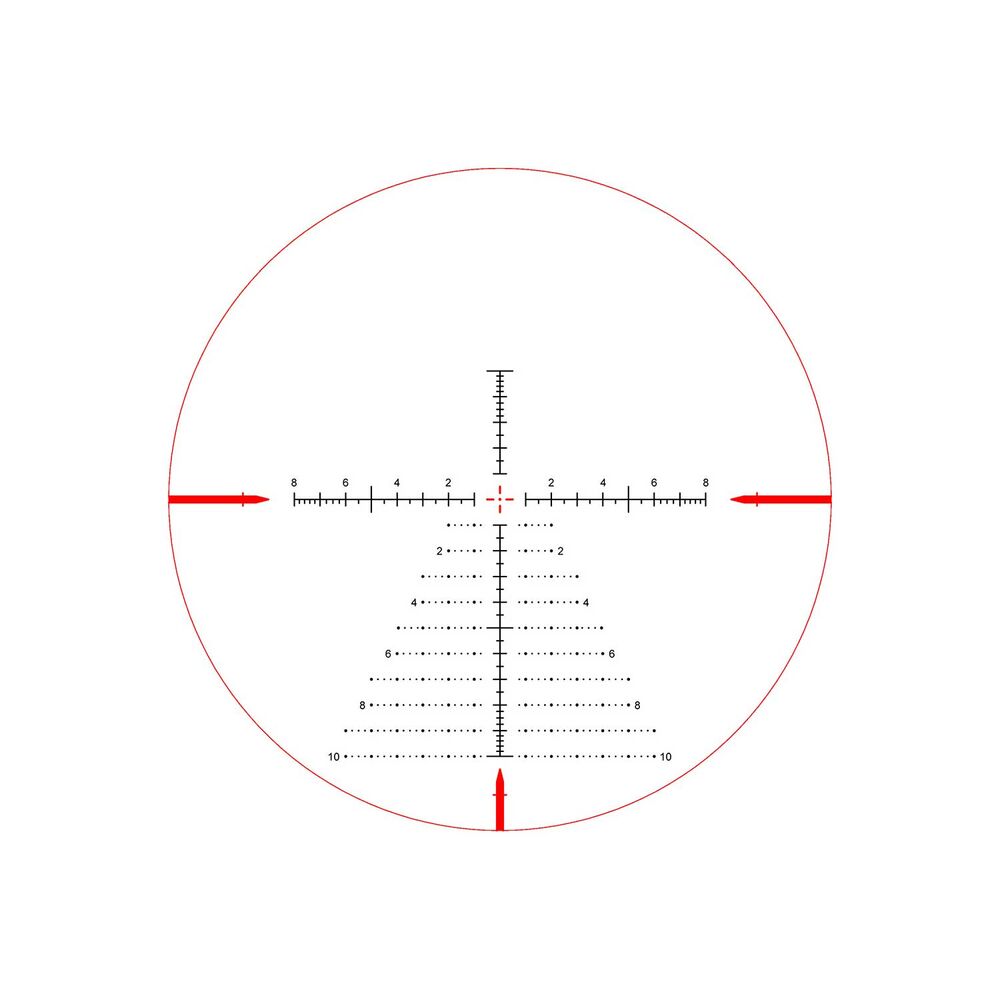 KECK Optics RS Precision ED-Zielfernrohr 5-25x56 FFP, IR-G2A Absehen, 34mm Tubus Bild 5
