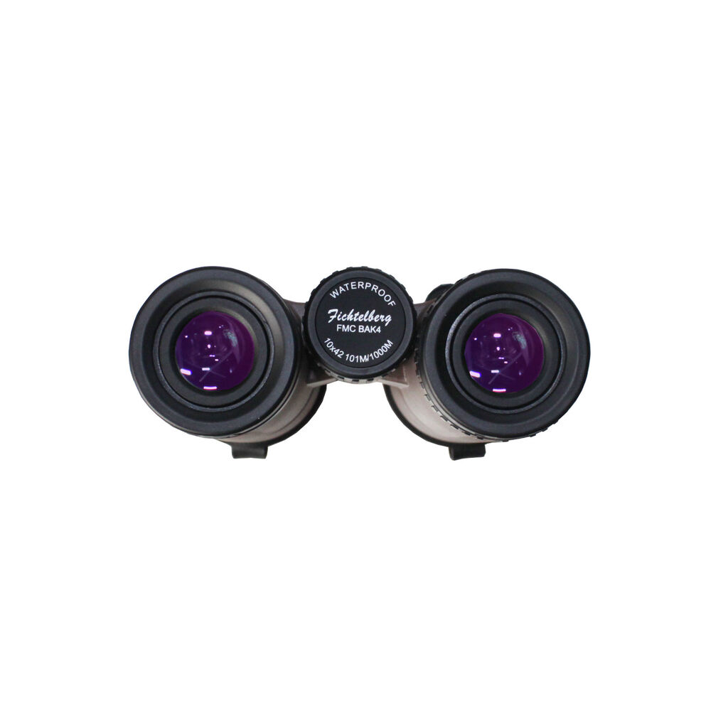 Professor Optiken Fichtelberg 10x42 kompaktes Fernglas in Braun Bild 4