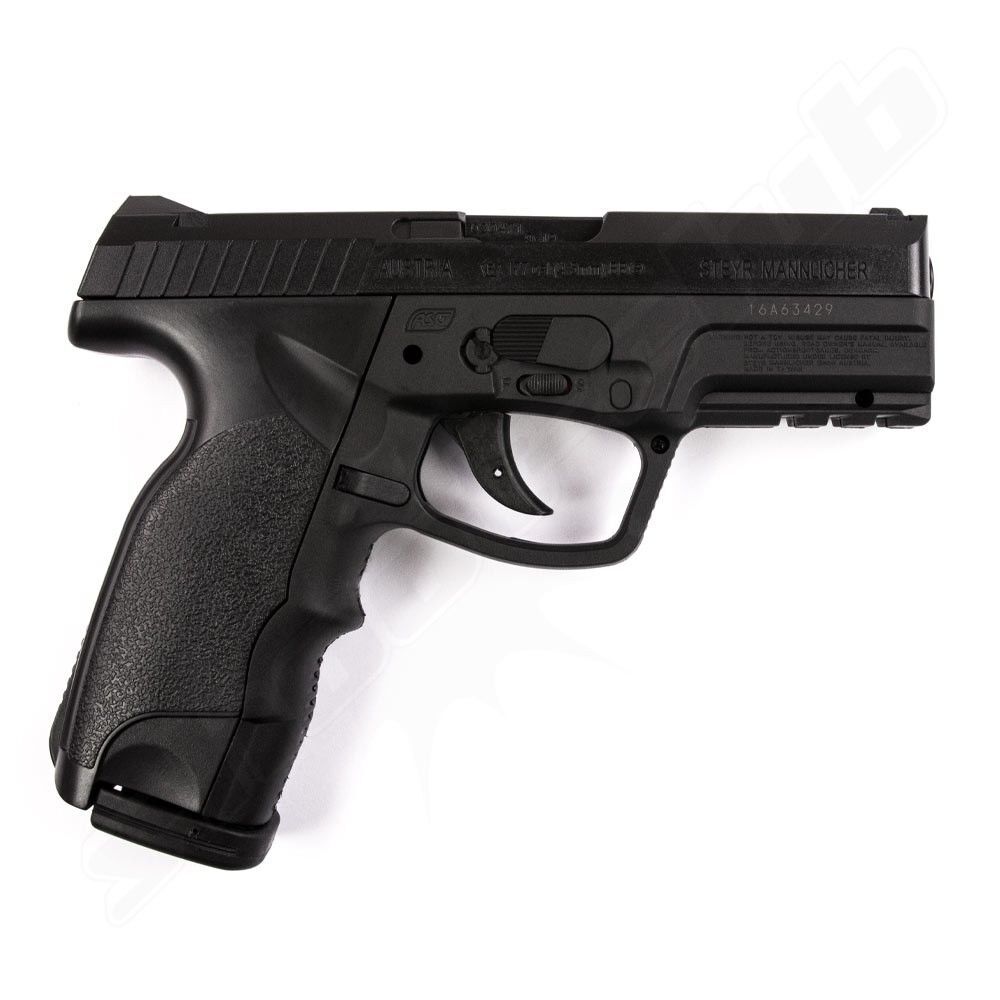 ASG Steyr M9A1 CO2 Pistole NBB 4,5mm Stahl BBs Schwarz Bild 2