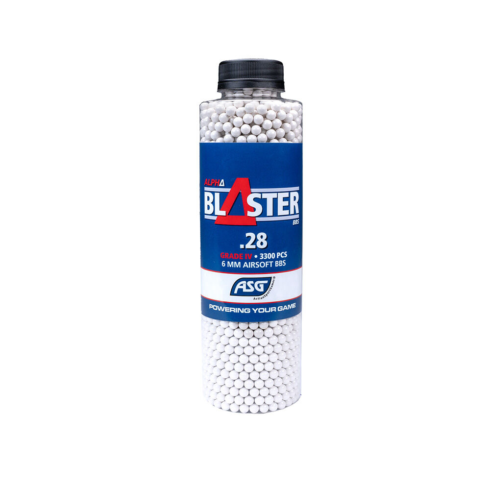 ASG Alpha Blaster Airsoft BB's 0,28g 6mm BB 3300 Stck Plastik