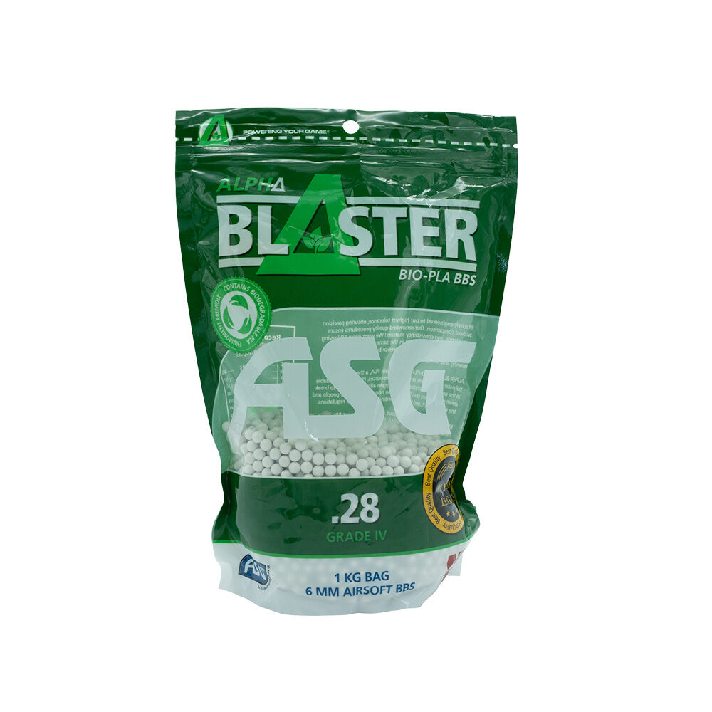 ASG Alpha Blaster Bio Airsoft BBs 0,28 g 6mm 1 kg Beutel