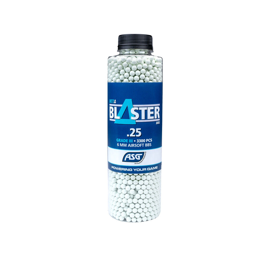 ASG Beta Blaster Airsoft BB's 0,25g 6mm BB 3300 Stck Plastik